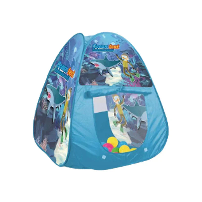 KTX-693779 Universe Space Foldable Indoor Playhouse Toy and Ball Pool Tent for Kids, 80 cm