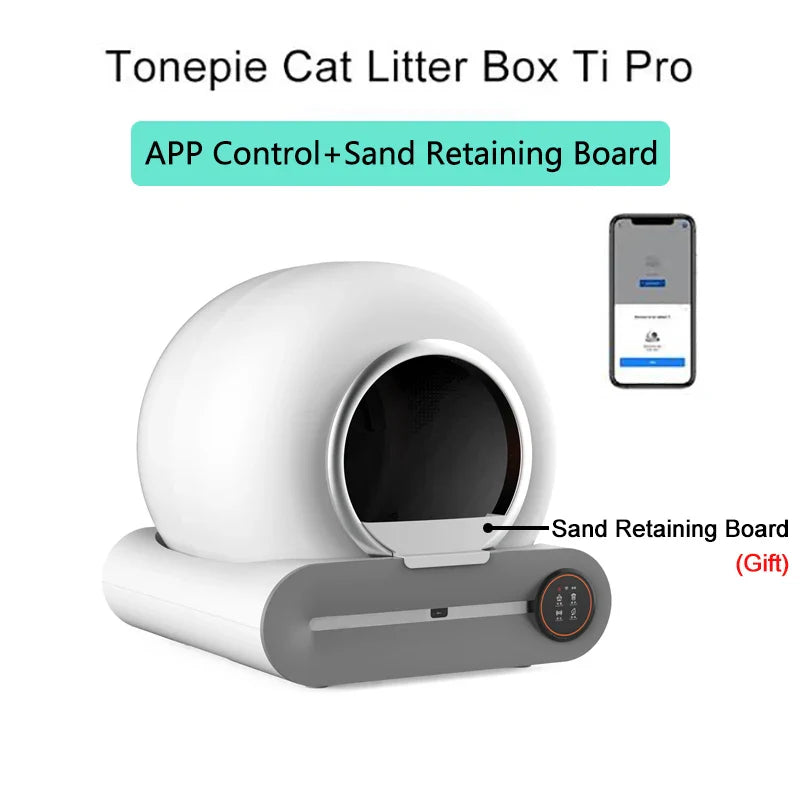 KTX-693971 Automatic Self-Cleaning Cat Litter Box with Large Capacity and Smart Features