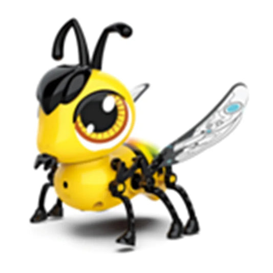 KTX-694931 Interactive Remote Control Robot Bee Toy with Touch Sensing, Light & Sound Features for Ages 5-7