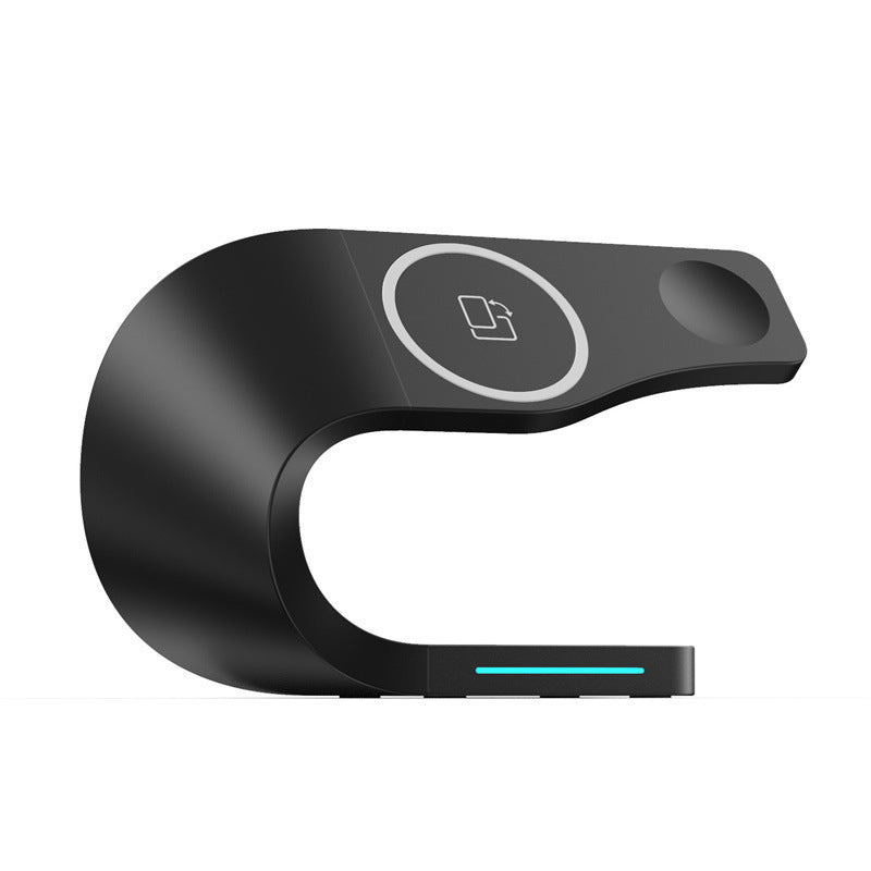 KTX-695891 Multi-Function Magnetic Wireless Charging Stand with 15W Fast Charging Capability