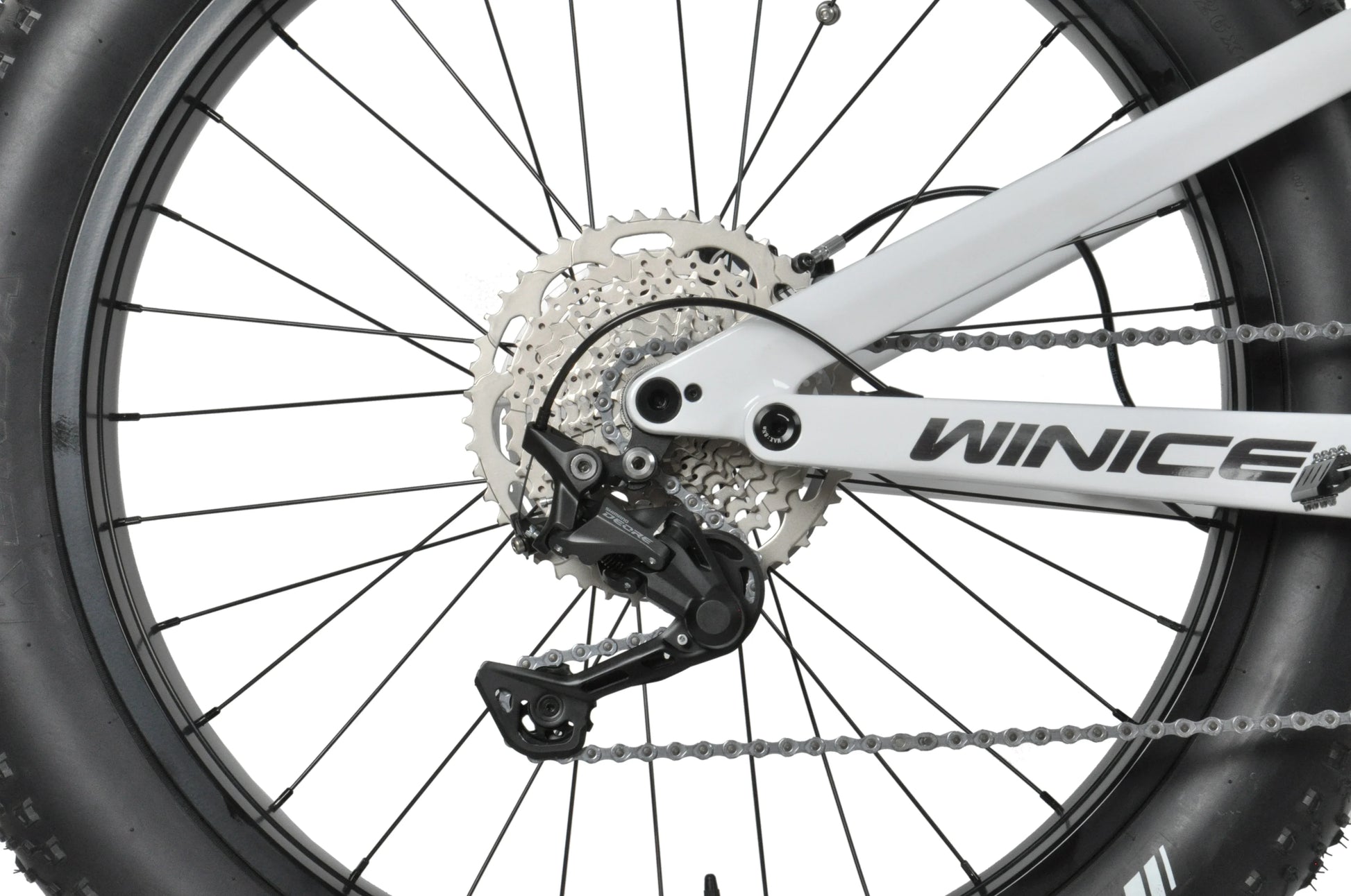 KTX-696531 DENGFU E-Bike Snow Bike E56 with Bafang M620 Motor and Full Suspension Carbon Frame