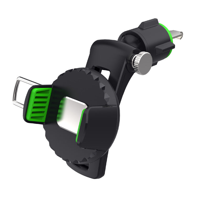 KTX-698195 Universal Silicone Phone Holder for Car Dashboard and Air Outlet - Suction Cup and Magnet Bracket Options