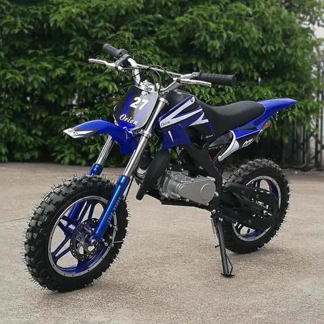 KTX-698707 Kids 49cc 2-Stroke Dirt Bike - Gas/Electric Models, Max Speed 40km/h, 20km Range