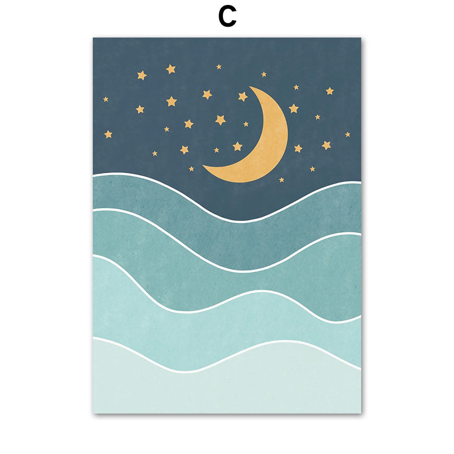 KTX-700115 Modern Canvas Decorative Artwork - Living Room Spray Painting on Oil Painting Cloth