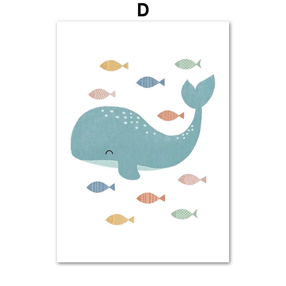 KTX-700115 Modern Canvas Decorative Artwork - Living Room Spray Painting on Oil Painting Cloth