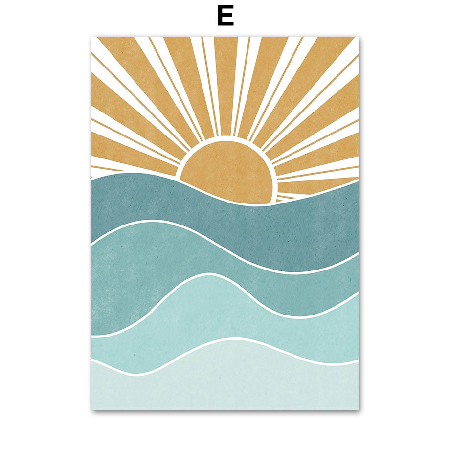 KTX-700115 Modern Canvas Decorative Artwork - Living Room Spray Painting on Oil Painting Cloth