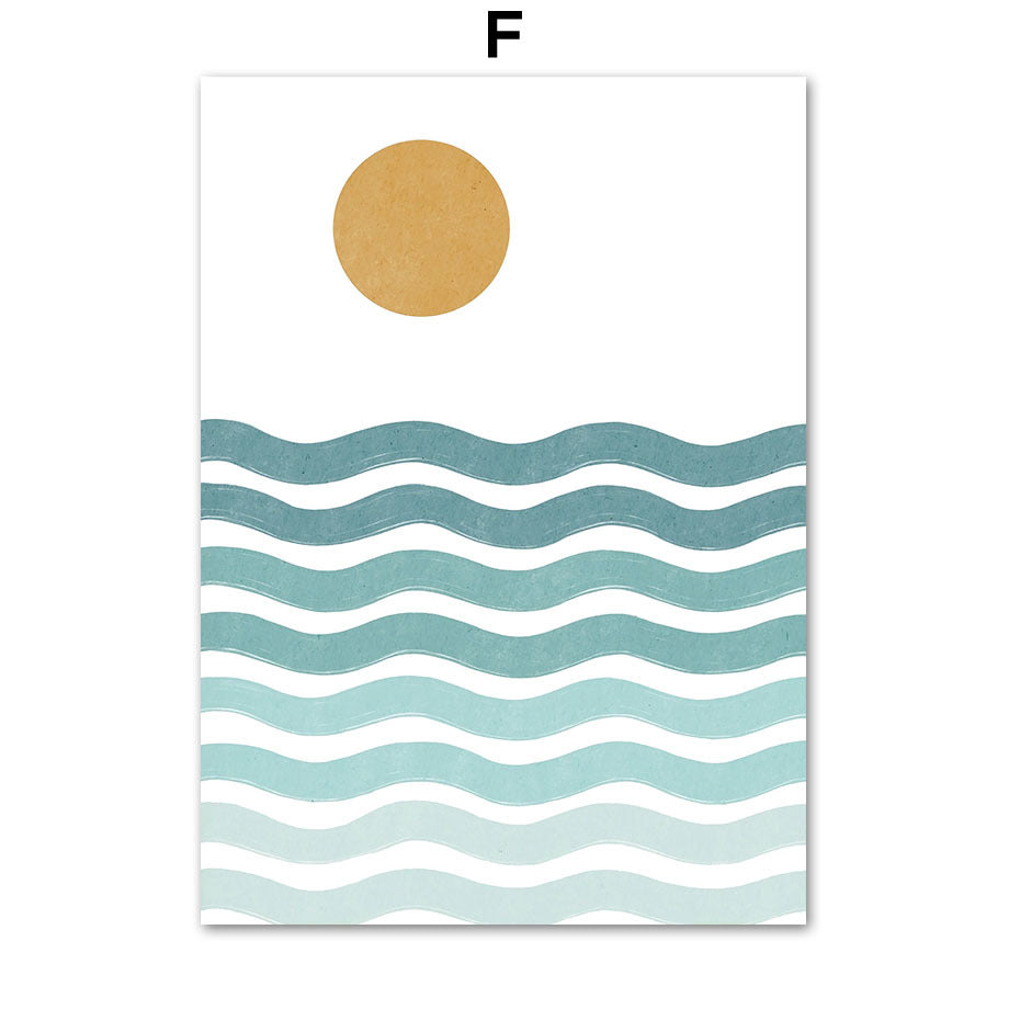 KTX-700115 Modern Canvas Decorative Artwork - Living Room Spray Painting on Oil Painting Cloth