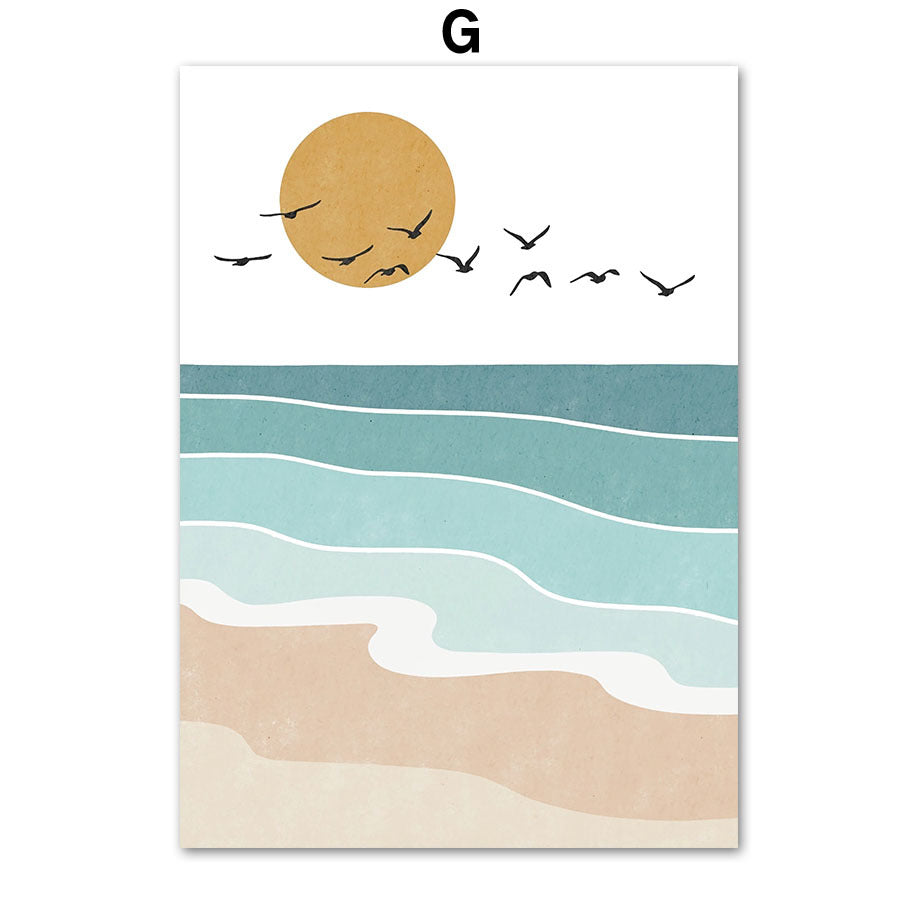 KTX-700115 Modern Canvas Decorative Artwork - Living Room Spray Painting on Oil Painting Cloth