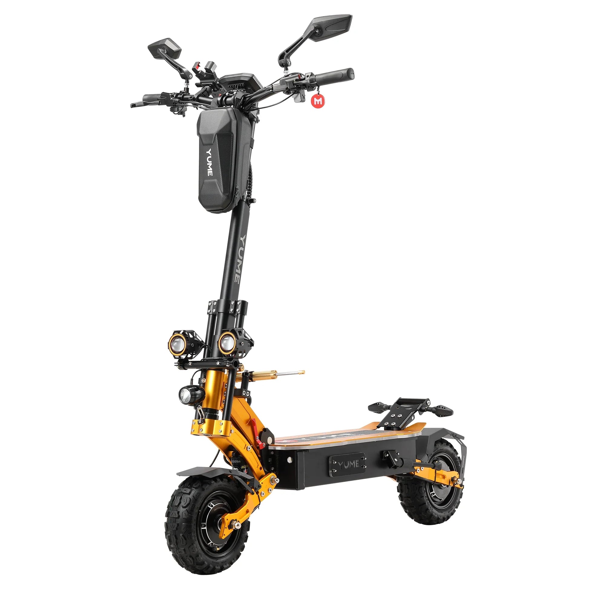KTX-705235 YUME 60V X11+ Dual Motor Off-Road Electric Scooter with 11-Inch Tires, 40-50 km Range, and Full Suspension