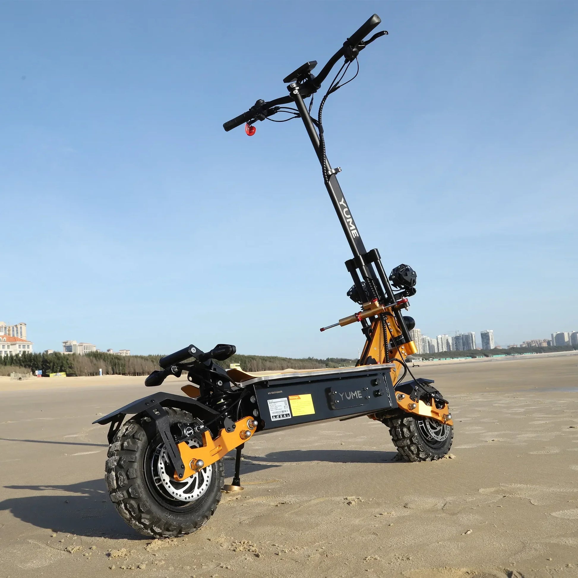 KTX-705235 YUME 60V X11+ Dual Motor Off-Road Electric Scooter with 11-Inch Tires, 40-50 km Range, and Full Suspension