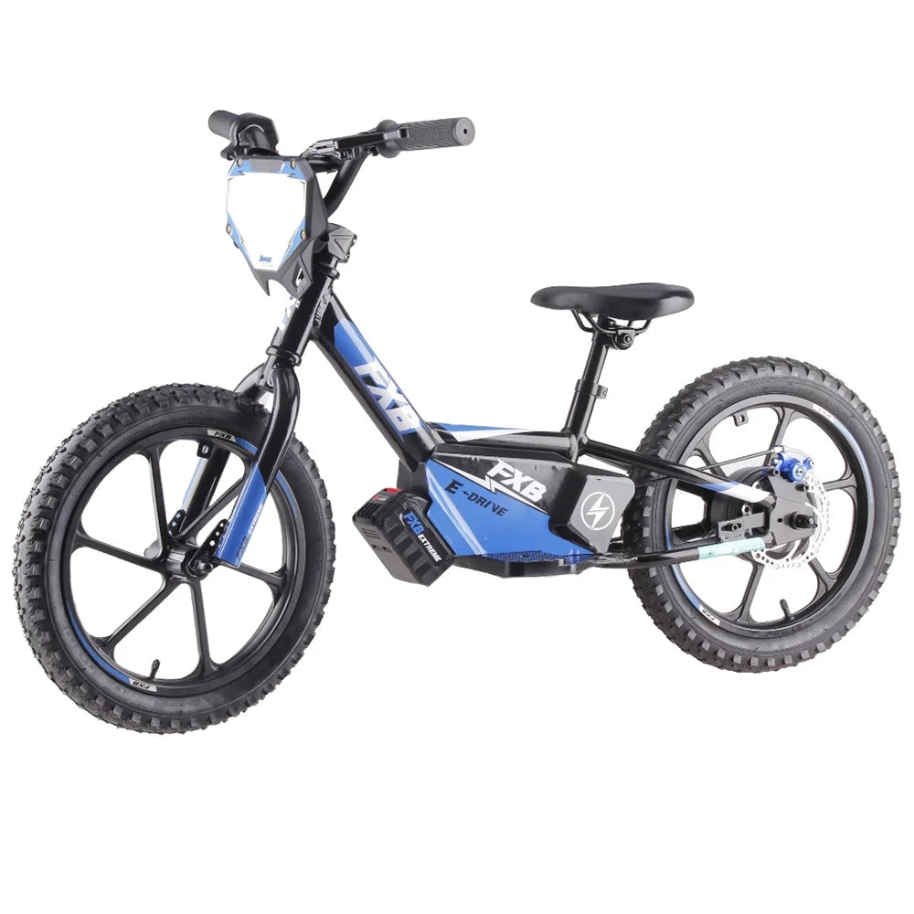 KTX-706451 16-Inch Aluminum Alloy Mini Electric Balance Bike for Kids with 350W Motor and Disc Brakes