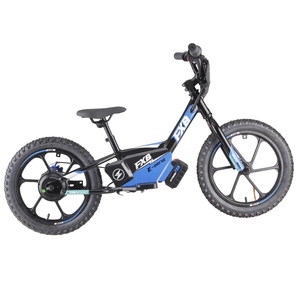 KTX-706451 16-Inch Aluminum Alloy Mini Electric Balance Bike for Kids with 350W Motor and Disc Brakes