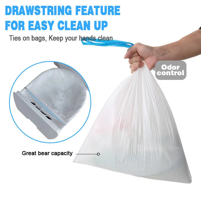 KTX-708627 Durable Tear-Resistant Cat Litter Box Liners for Easy Cleanup, Eco-Friendly Design