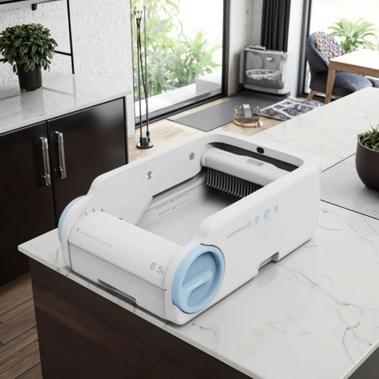 KTX-709779 Automatic Self-Cleaning Cat Litter Box with Odor Control and Easy Clean Features