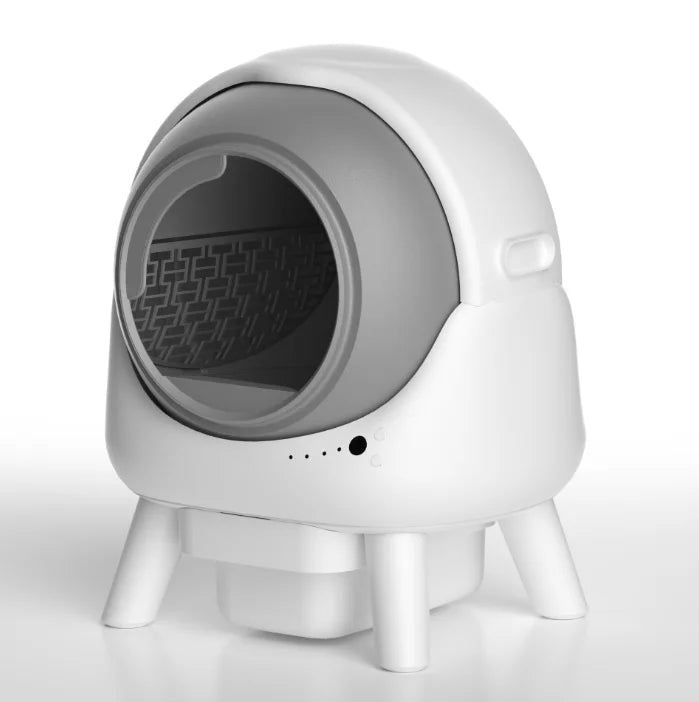 KTX-710931 Large 65L Full-Cover Cat Litter Box with Anti-Splash Design and Odor Control