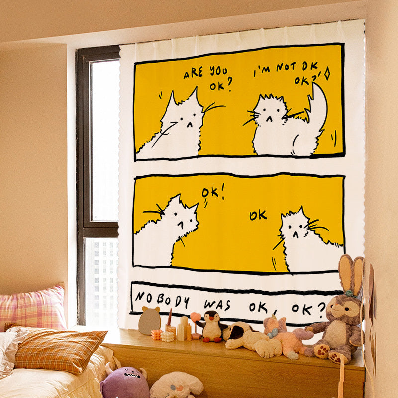 KTX-711187 Adhesive Velcro Curtains for Light Shading - Various Sizes Available