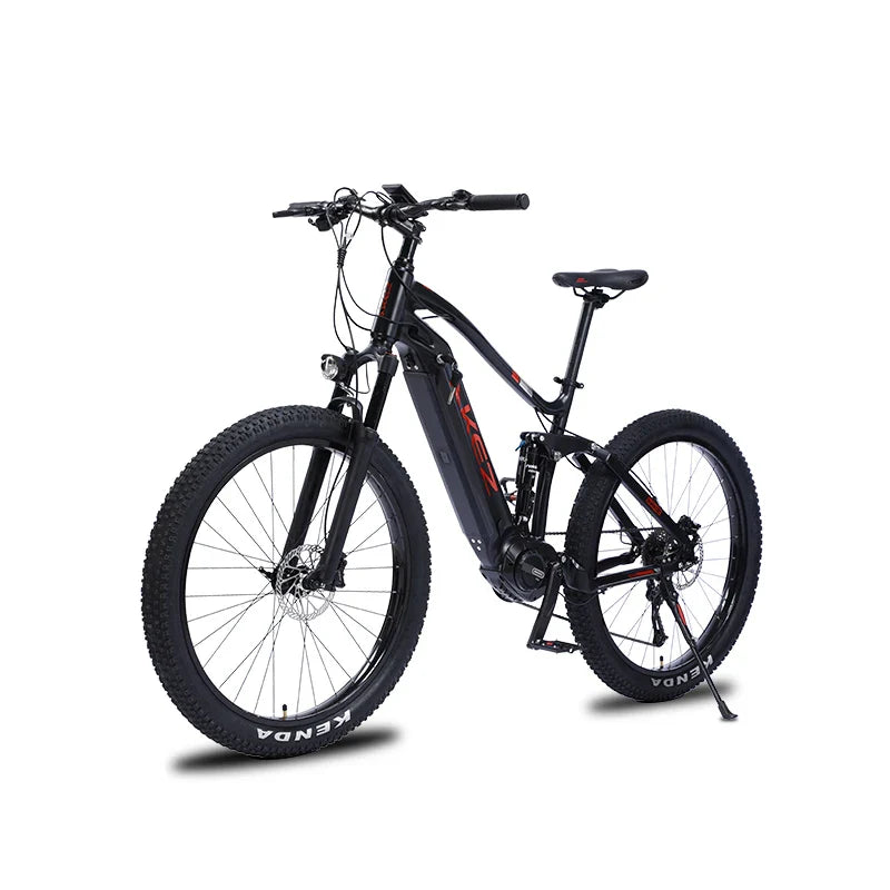 KTX-711187 Electric Mountain Bike, 27.5" All-Terrain E-Bike, 48V 500W, 9-SPEED, Hydraulic Brakes, Eco-Friendly, Fast Shipping
