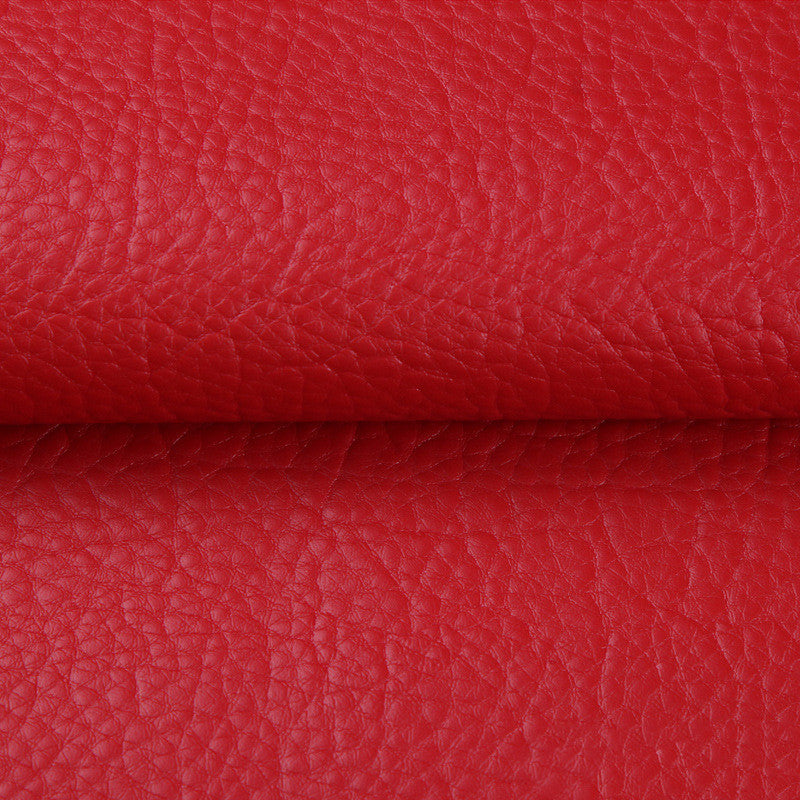 KTX-712467 Adhesive Large Litchi Artificial Leather for DIY Projects and Home Improvement - 138cm Width, Waterproof, Soft and Elastic