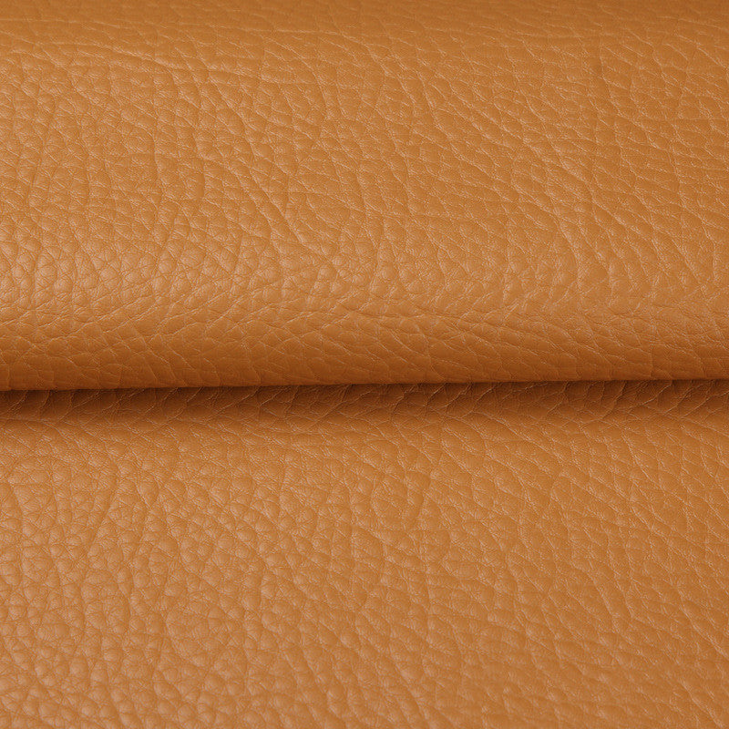 KTX-712467 Adhesive Large Litchi Artificial Leather for DIY Projects and Home Improvement - 138cm Width, Waterproof, Soft and Elastic