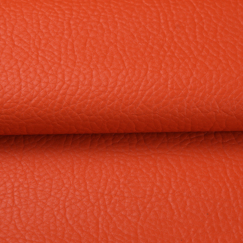 KTX-712467 Adhesive Large Litchi Artificial Leather for DIY Projects and Home Improvement - 138cm Width, Waterproof, Soft and Elastic