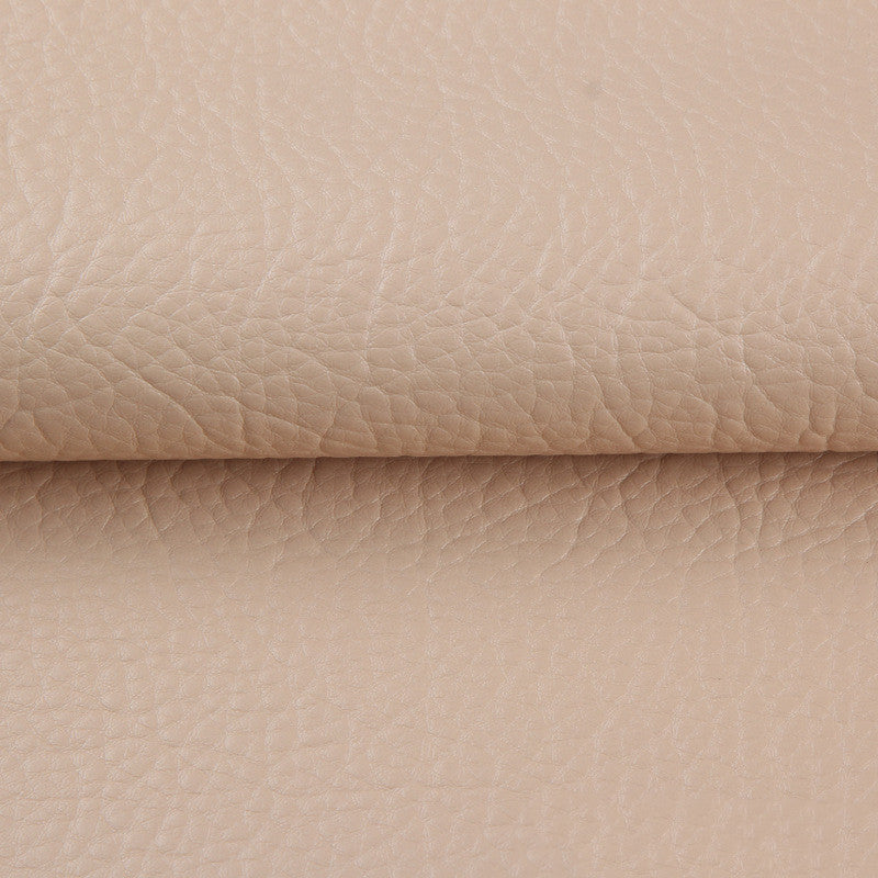 KTX-712467 Adhesive Large Litchi Artificial Leather for DIY Projects and Home Improvement - 138cm Width, Waterproof, Soft and Elastic
