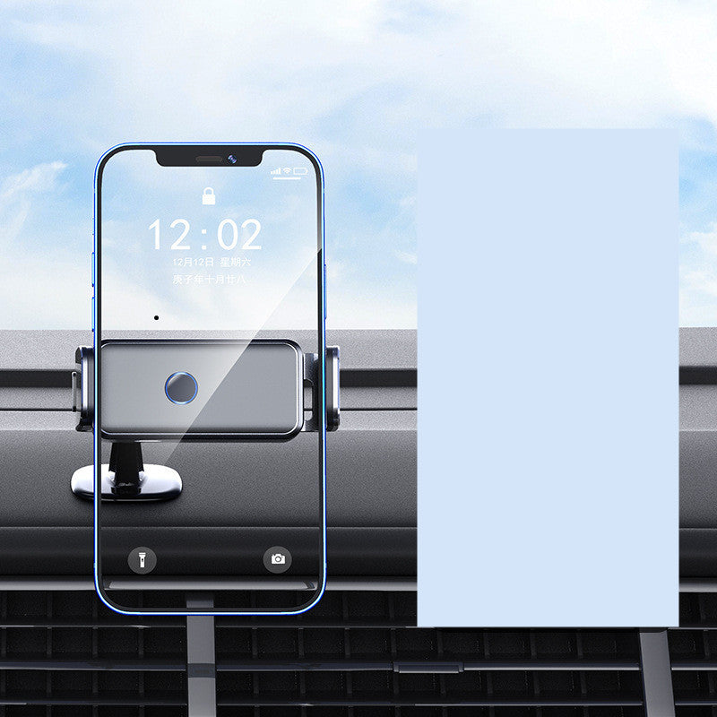 KTX-712851 Electric Smart Bracket for Car Navigation, Aluminum Alloy & ABS, One-Handed Pickup, Space Gray/Abyss Black