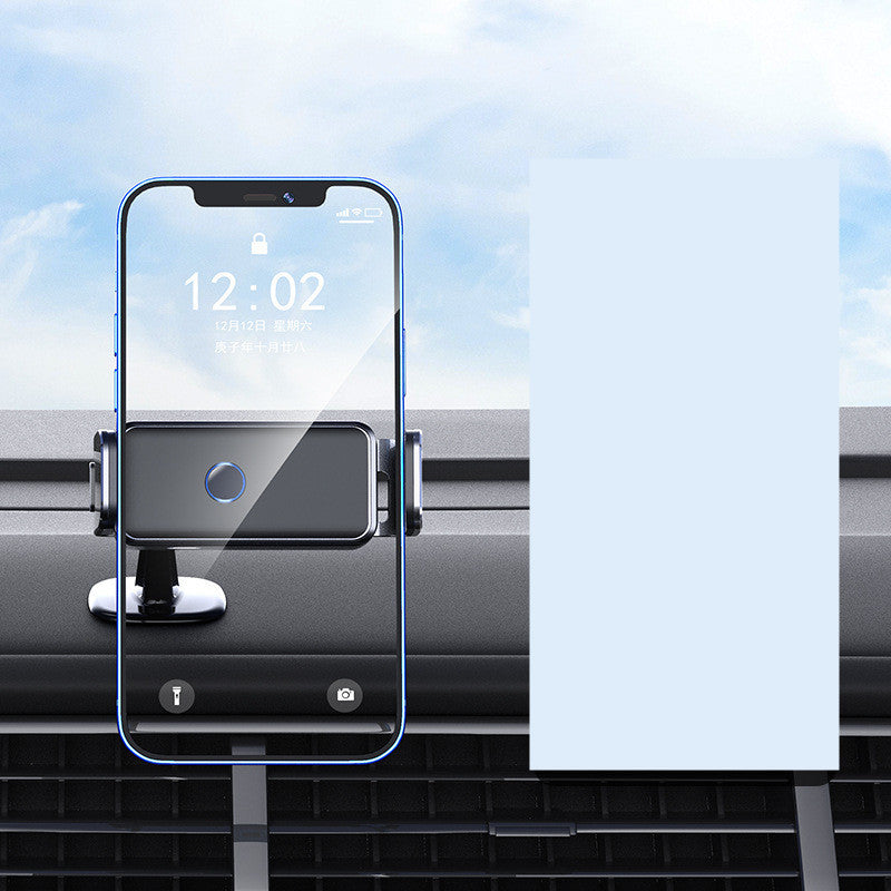 KTX-712851 Electric Smart Bracket for Car Navigation, Aluminum Alloy & ABS, One-Handed Pickup, Space Gray/Abyss Black