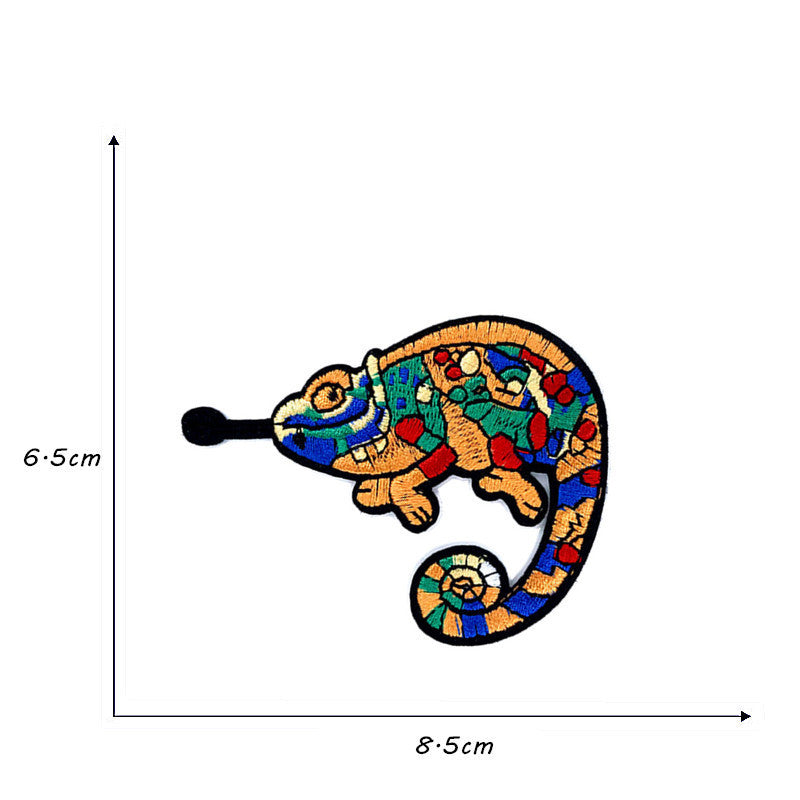 KTX-714771 Embroidered Polyester Fabric Sticker for Car Sun Love Decorations