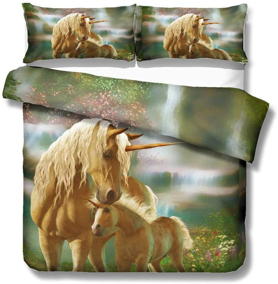 KTX-714771 Three-Piece Urban Stripe Cartoon Style Polyester Bedding Set