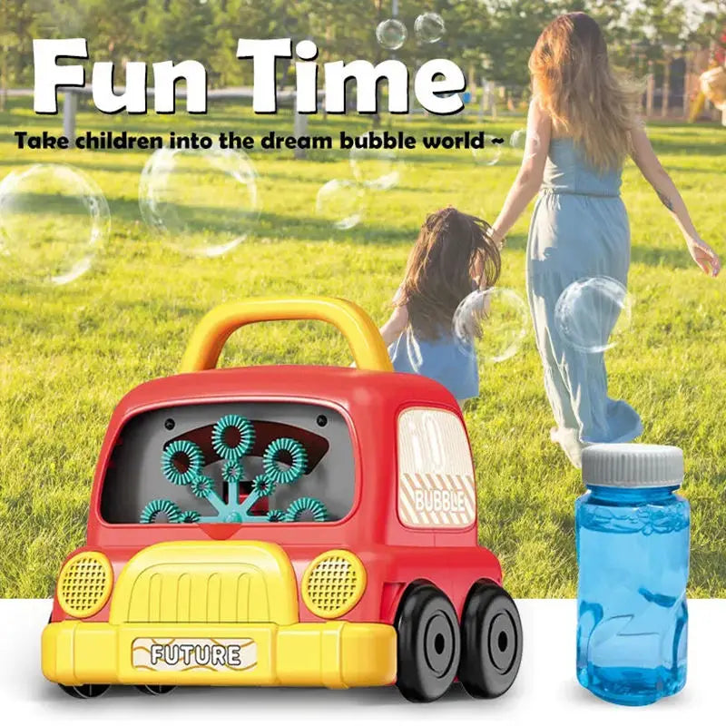 KTX-715923 Electric Cactus Bubble Machine with Music and Light for Kids – Portable Indoor and Outdoor Toy for All Ages