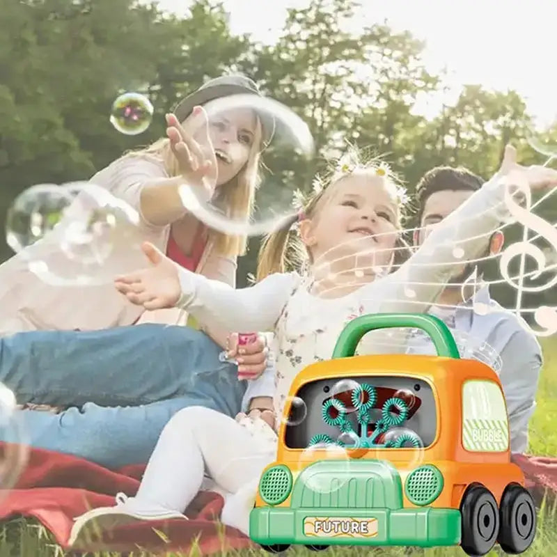 KTX-715923 Electric Cactus Bubble Machine with Music and Light for Kids – Portable Indoor and Outdoor Toy for All Ages