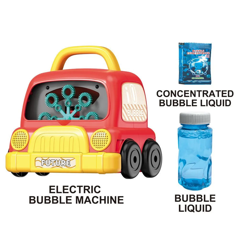KTX-715923 Electric Cactus Bubble Machine with Music and Light for Kids – Portable Indoor and Outdoor Toy for All Ages