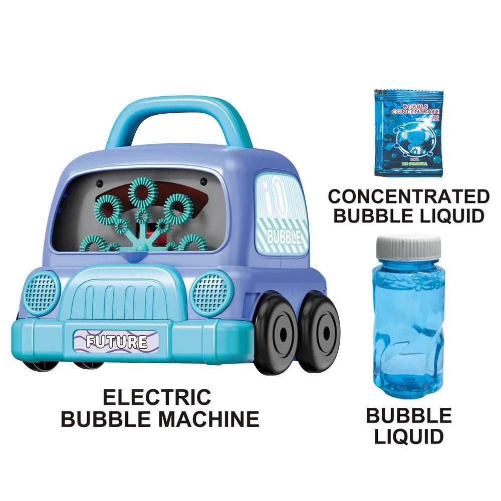 KTX-715923 Electric Cactus Bubble Machine with Music and Light for Kids – Portable Indoor and Outdoor Toy for All Ages