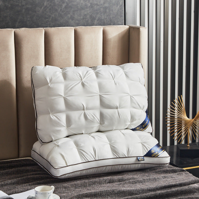 KTX-715923 Feather Silk Cotton Filled Washed Tencel Velvet Rectangular Pillow (10.1-15cm Height)