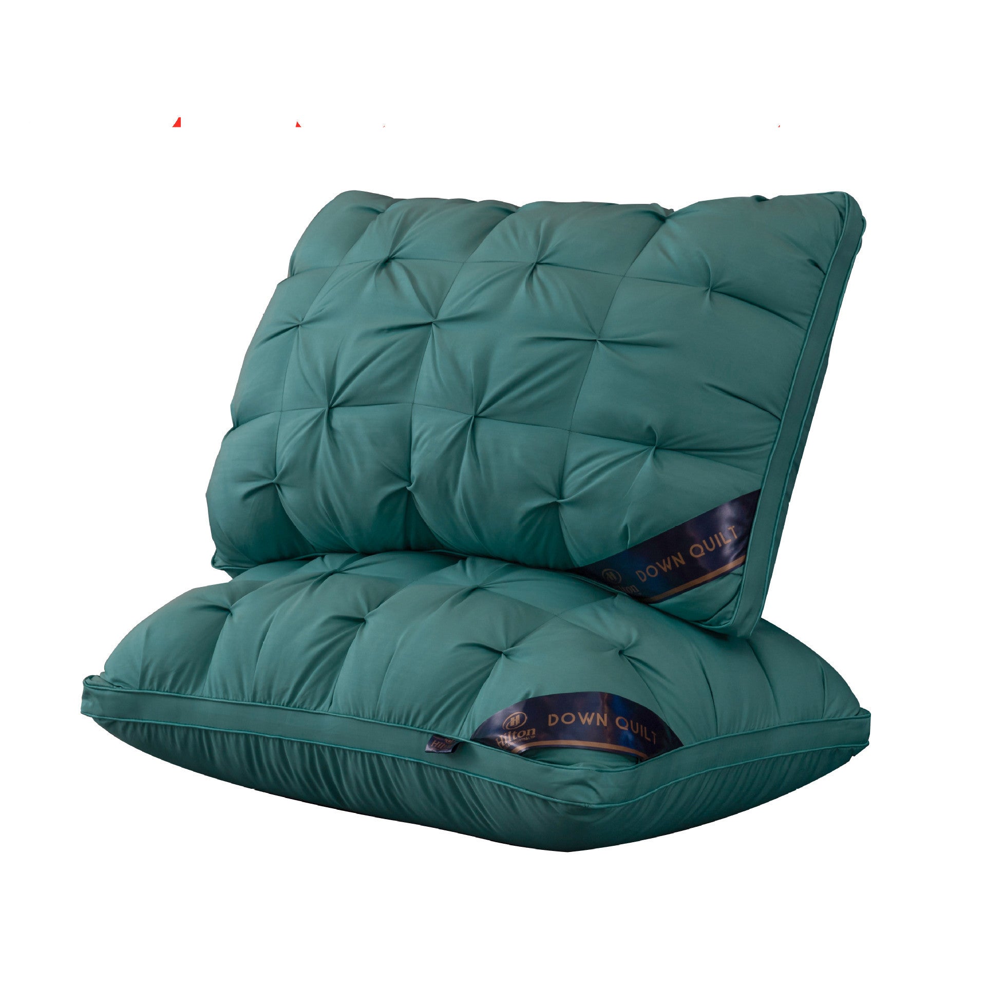 KTX-715923 Feather Silk Cotton Filled Washed Tencel Velvet Rectangular Pillow (10.1-15cm Height)