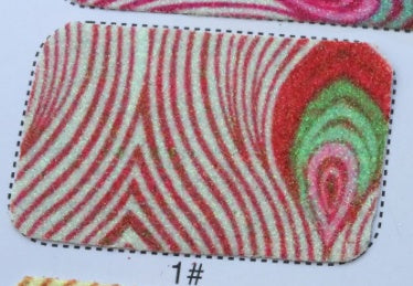 KTX-715923 Glitter Gold Peacock Pattern PU Leather for Shoes and Accessories - 137cm Wide, 0.5mm Thickness