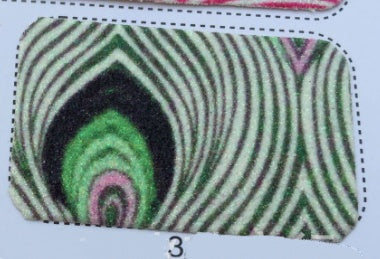 KTX-715923 Glitter Gold Peacock Pattern PU Leather for Shoes and Accessories - 137cm Wide, 0.5mm Thickness