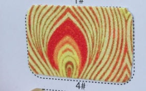 KTX-715923 Glitter Gold Peacock Pattern PU Leather for Shoes and Accessories - 137cm Wide, 0.5mm Thickness