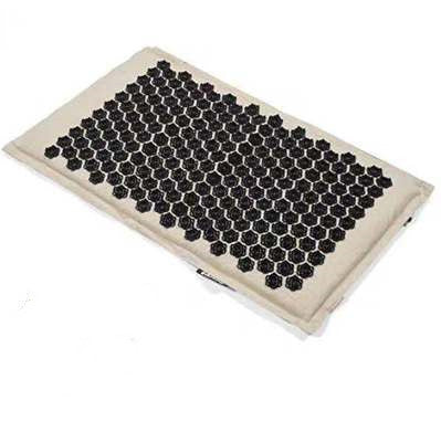 KTX-715923 Organic Linen Acupuncture Massage Cushion with Pillow and Bag - Relaxation and Restful Sleep Essentials