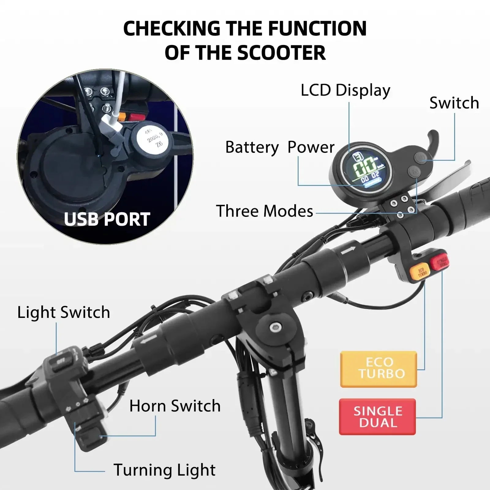 KTX-716115 Electric Scooter X500 with 2400W Dual Motors, 65km/h Max Speed, Full Suspension and Seat