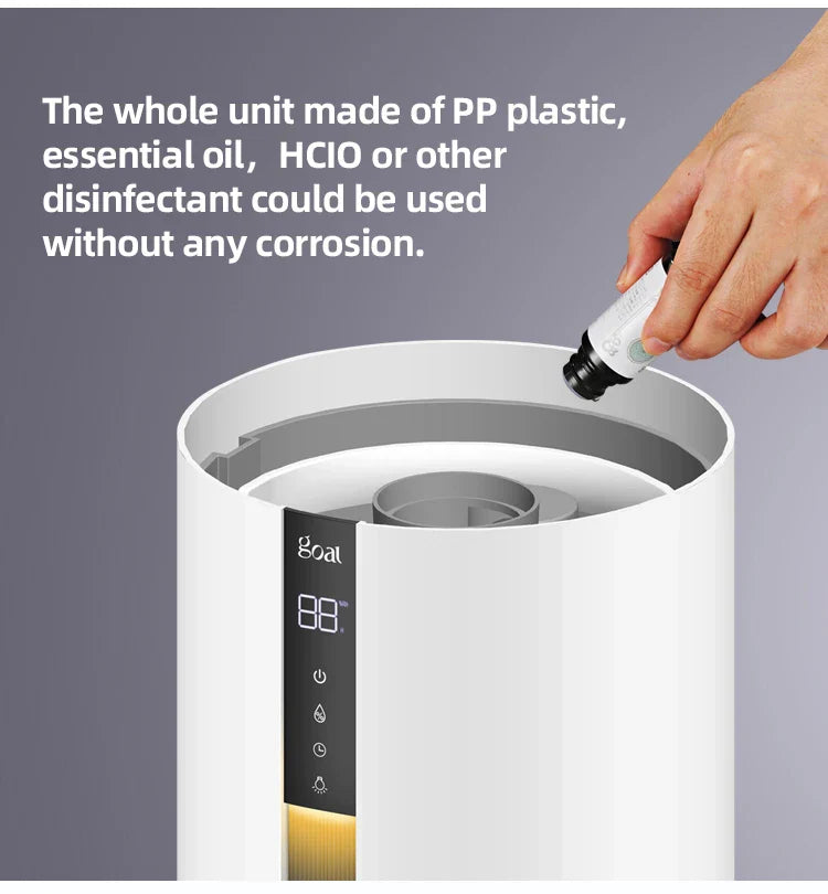 KTX-716435 Ultrasonic Mist Maker with 3.5L Capacity and Aroma Therapy Function for Large Rooms