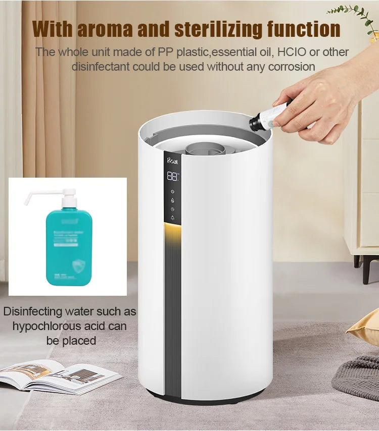 KTX-716435 Ultrasonic Mist Maker with 3.5L Capacity and Aroma Therapy Function for Large Rooms