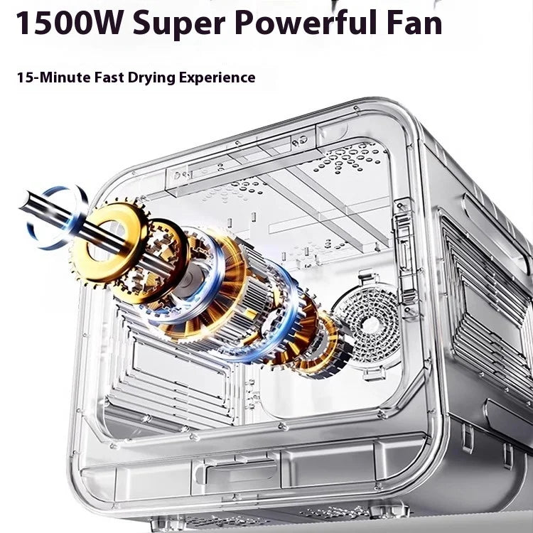 KTX-716499 Intelligent Pet Drying Box for Dogs and Cats - Automatic Silent Speed Dryer, Eco-friendly Design for Indoor and Outdoor Use