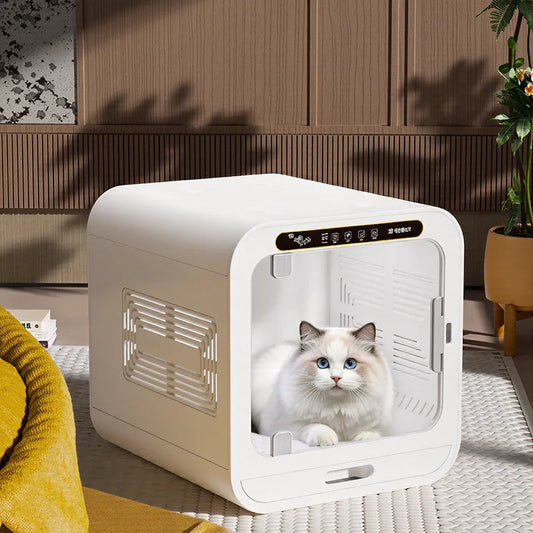 KTX-716499 Intelligent Pet Drying Box for Dogs and Cats - Automatic Silent Speed Dryer, Eco-friendly Design for Indoor and Outdoor Use