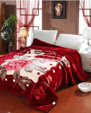 KTX-716563 Cozy Thickened Blanket for Ultimate Warmth and Comfort