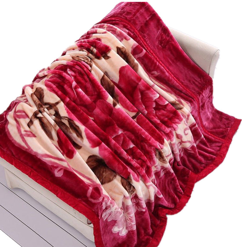 KTX-716563 Cozy Thickened Blanket for Ultimate Warmth and Comfort