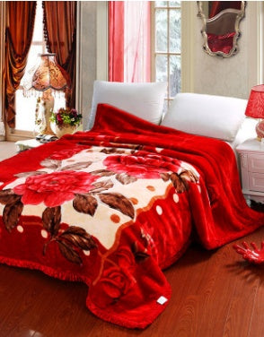 KTX-716563 Cozy Thickened Blanket for Ultimate Warmth and Comfort