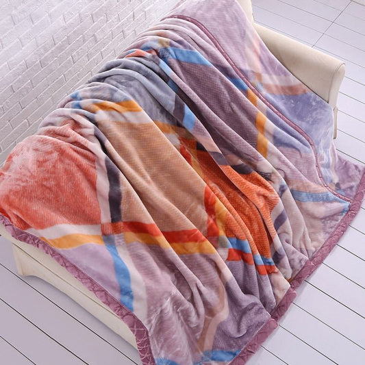 KTX-716563 Cozy Thickened Blanket for Ultimate Warmth and Comfort