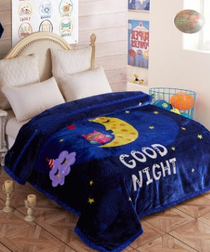 KTX-716563 Cozy Thickened Blanket for Ultimate Warmth and Comfort