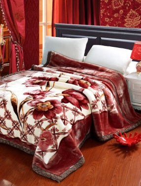 KTX-716563 Cozy Thickened Blanket for Ultimate Warmth and Comfort